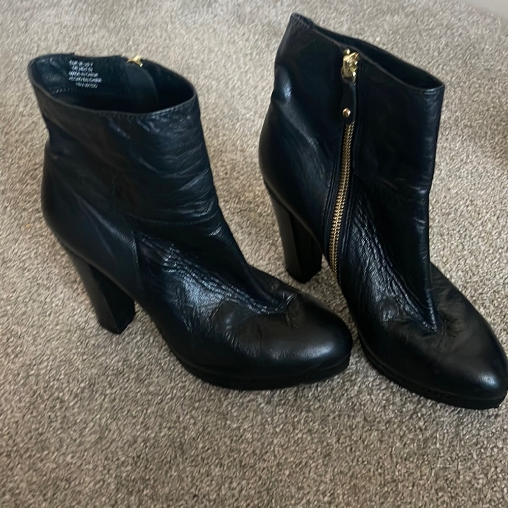 Black booties